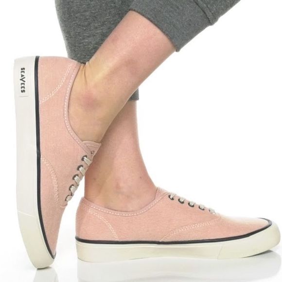 NWOT SeaVees Legend Sneaker Cotton Cordies PINK - SIZE 7.5 - Picture 6 of 11